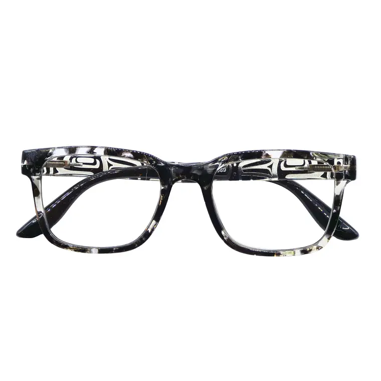 Kaia Graphite – Lentes de Lectura Negro Translúcido para Mujer 2