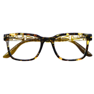 Kaia Honey – Lentes de Lectura Ámbar para Mujer