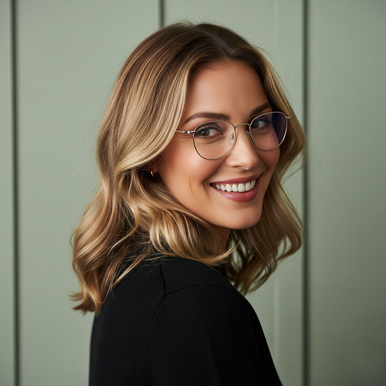 Lentes de lectura presbicia mujer