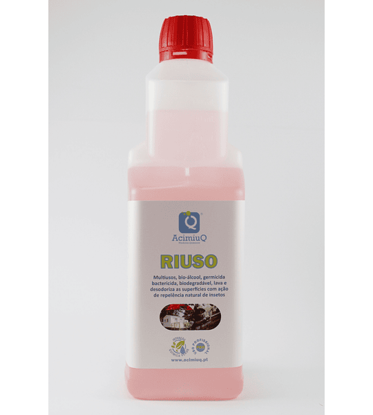 RIUSO - PRODUTO CONCENTRADO - Multiusos, lava e desodoriza - 1L