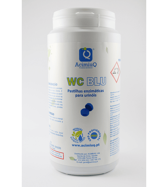 WC BLU - Pastilhas enzimáticas para urinóis 1kg - 20 pastilhas