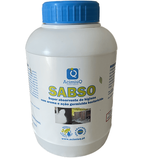SABSO - Super absorvente de higiene com aroma e ação germicida bactericida