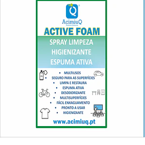 ACTIVE FOAM - Spray de limpeza com espuma ativa 