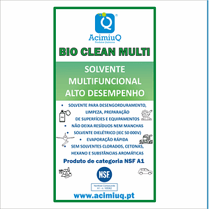 BIO CLEAN MULTI - Solvente multifuncional de alto desempenho  