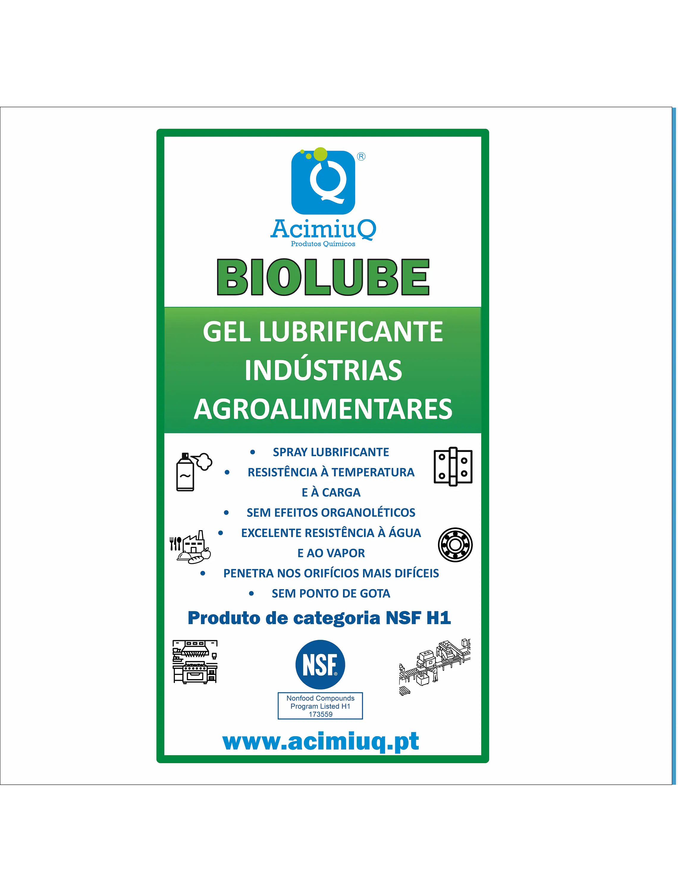 BIO LUBE - Lubrificante para indústrias agroalimentares   1