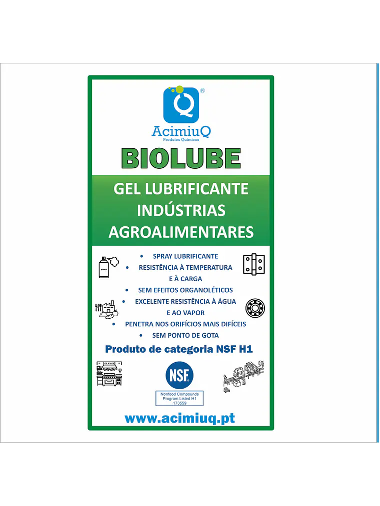 BIO LUBE - Lubrificante para indústrias agroalimentares   1
