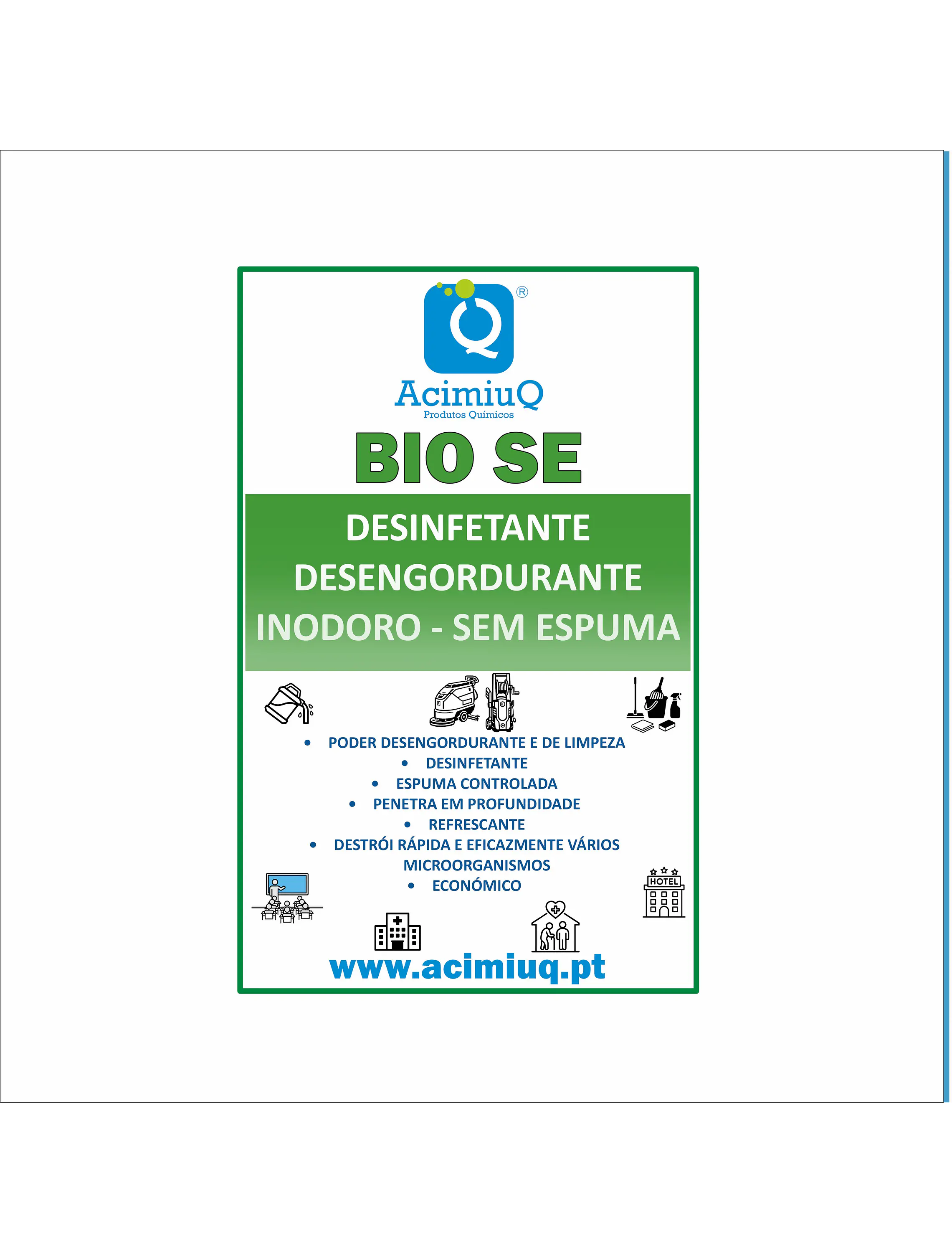 BIO SE - DESINFETANTE DESENGORDURANTE INODORO - SEM ESPUMA   1