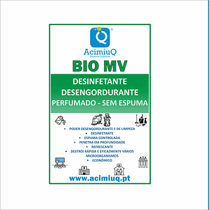 BIO MV - DESIMFETANTE DESENGORDURANTE PERFUMADO - SEM ESPUMA  