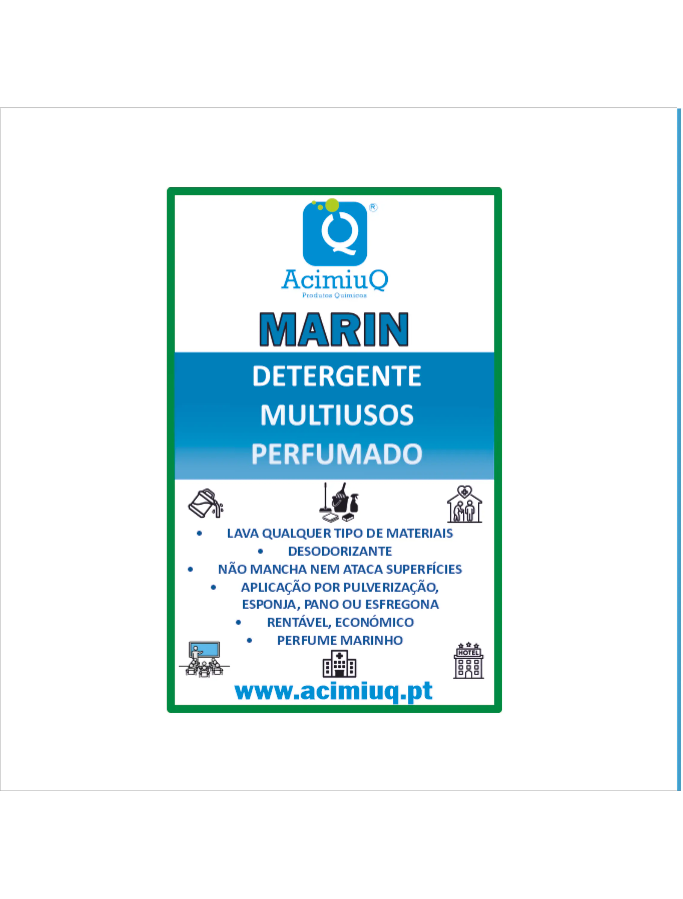 MARIN - DETERGENTE MULTIUSOS PERFUMADO  1