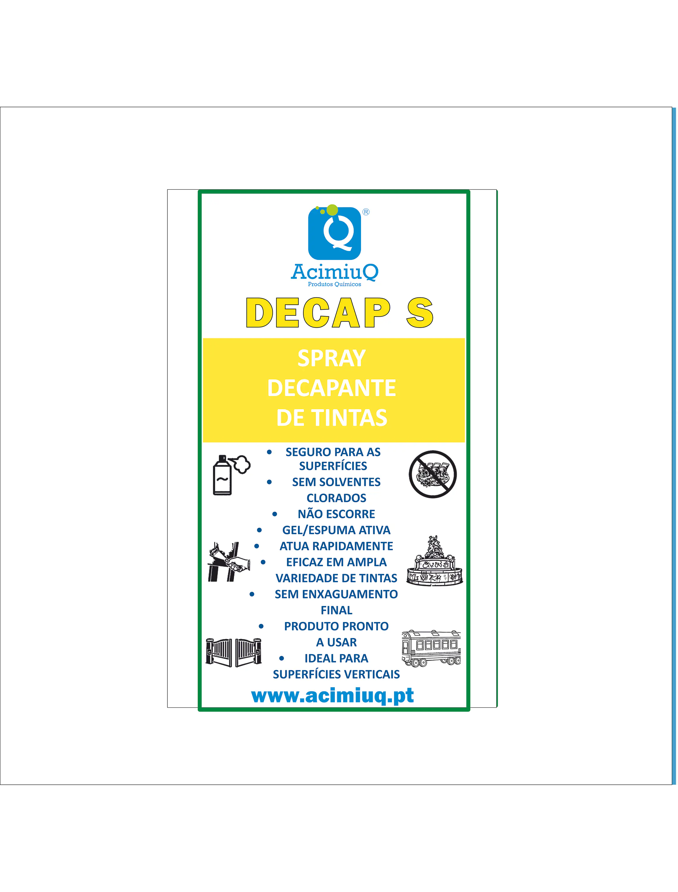 DECAP S - Spray decapante tintas 1