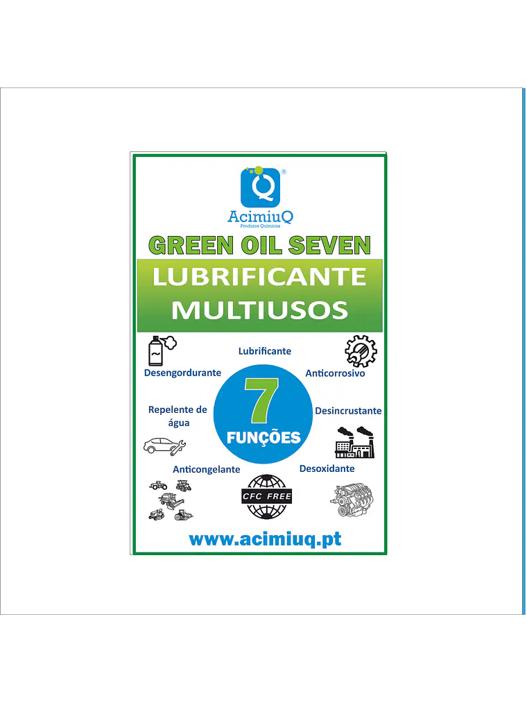 GREEN OIL SEVEN - LUBRIFICANTE MULTIUSOS 1