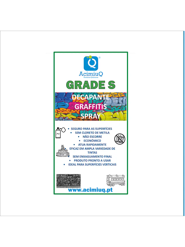 GRADE S - Decapante de graffitis spray  1