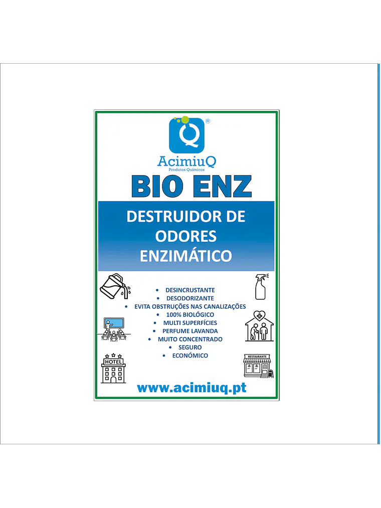 BIO ENZ - Destruidor de odores enzimáticos  1