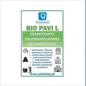 BIO PAVI L - Desinfetante desengordurante e desodorizante