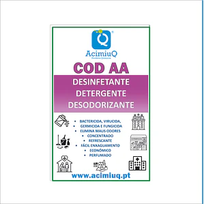 COD AA - Desinfetante detergente desodorizante 