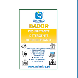DACOR - Desinfetante detergente desincrustante 