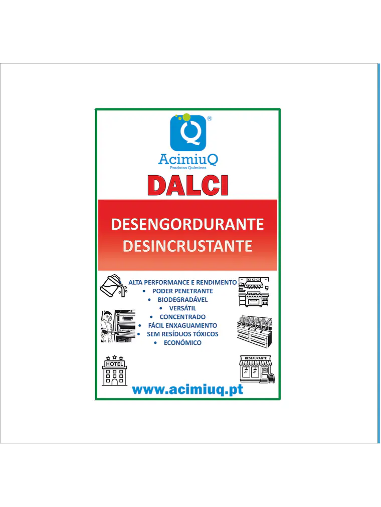 DALCI - Desengordurante desincrustante 1