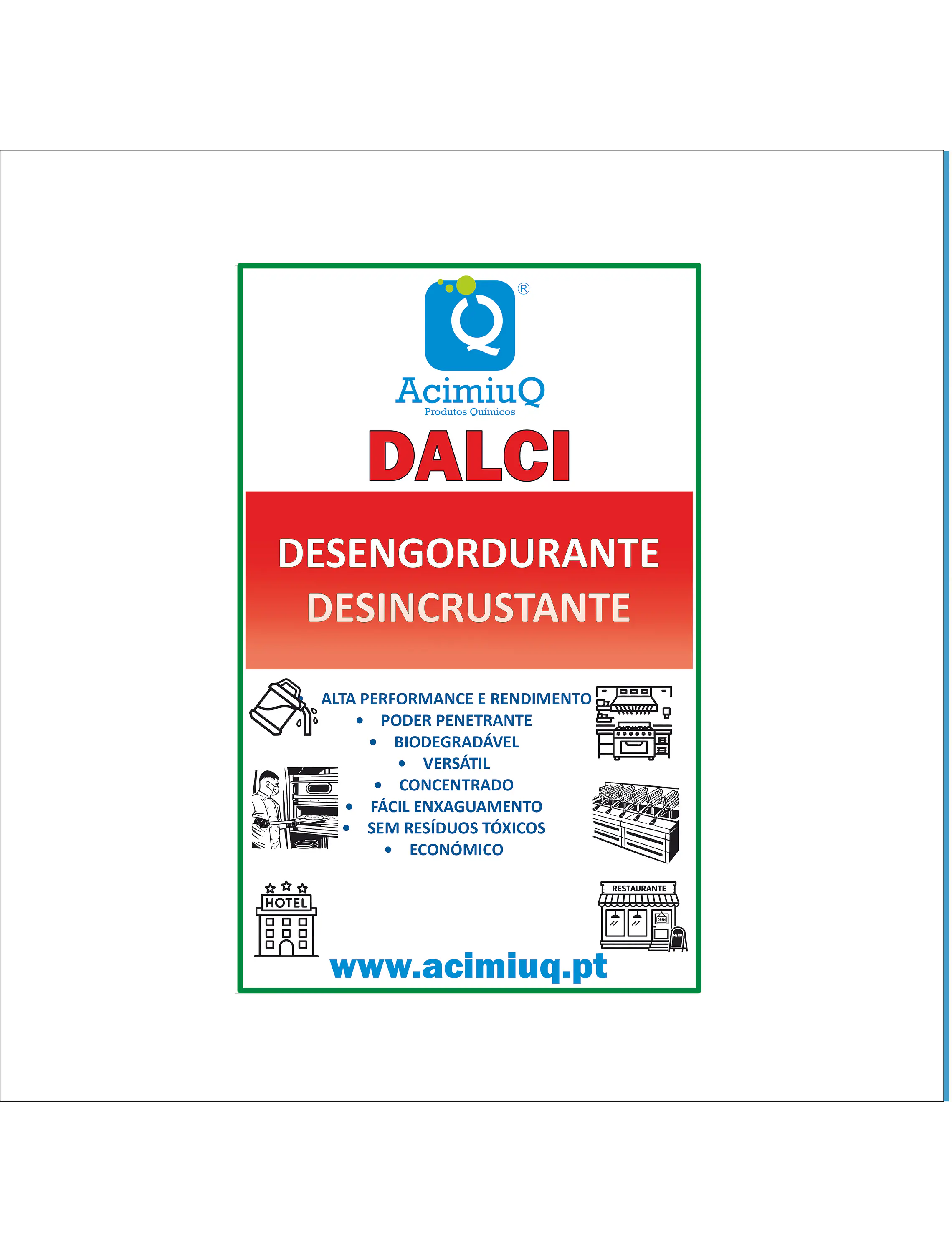 DALCI - Desengordurante desincrustante  1