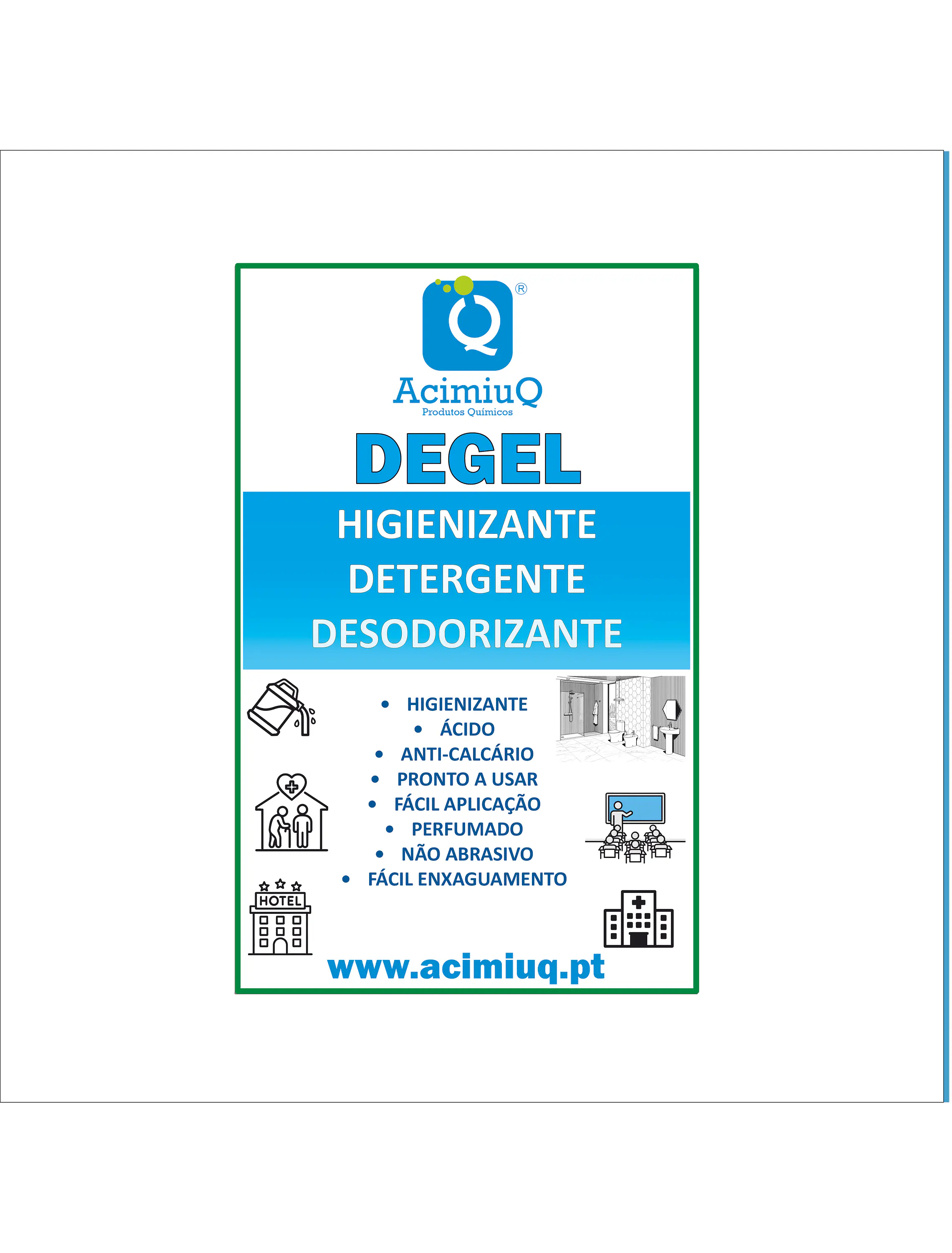 DEGEL - Gel wc higienizante 1