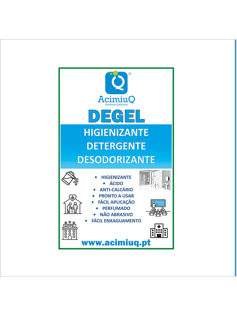 DEGEL - Gel wc higienizante 1