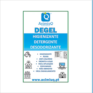 DEGEL - Gel wc higienizante