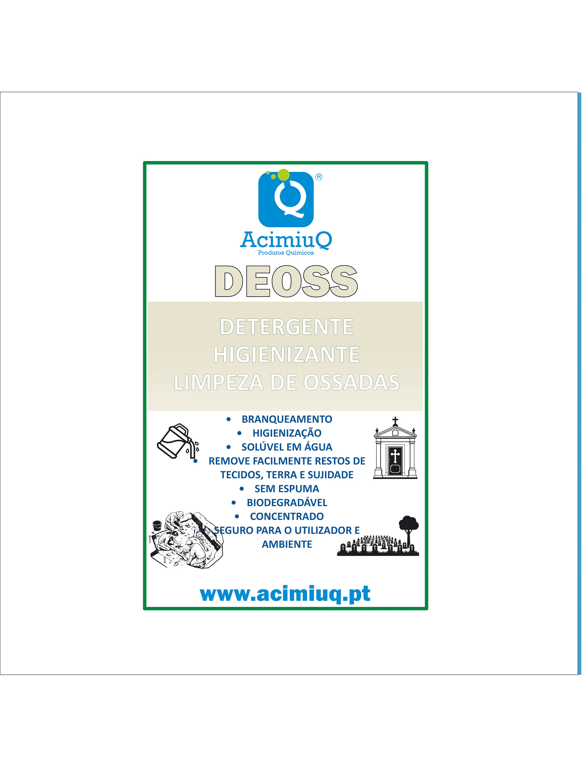 DEOSS - Detergente higienizante limpeza de ossadas  1
