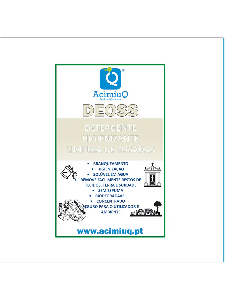 DEOSS - Detergente higienizante limpeza de ossadas  1