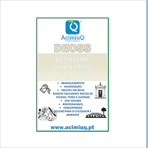 DEOSS - Detergente higienizante limpeza de ossadas 
