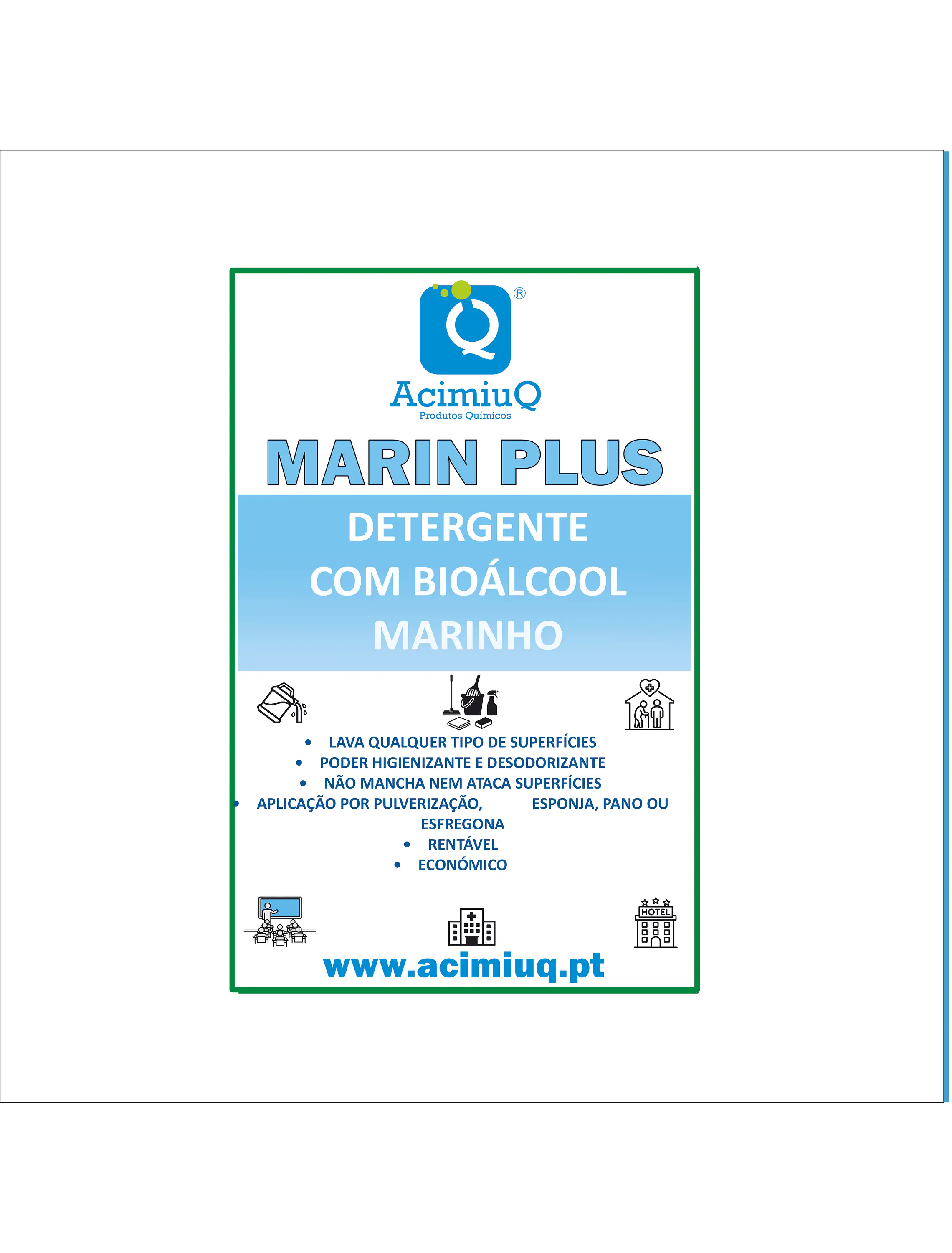 MARIN PLUS- DETERGENTE COM BIOÁLCOOL PERFUMADO  1
