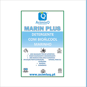 MARIN PLUS- DETERGENTE COM BIOÁLCOOL PERFUMADO 
