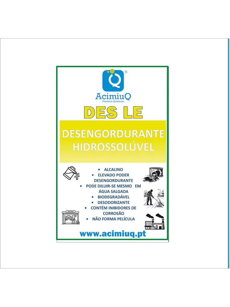 DES LE - Desengordurante hidrossolúvel  1