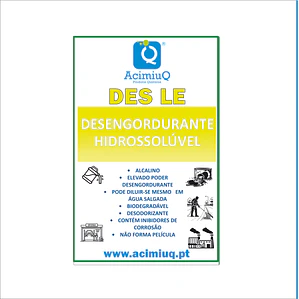 DES LE - Desengordurante hidrossolúvel 