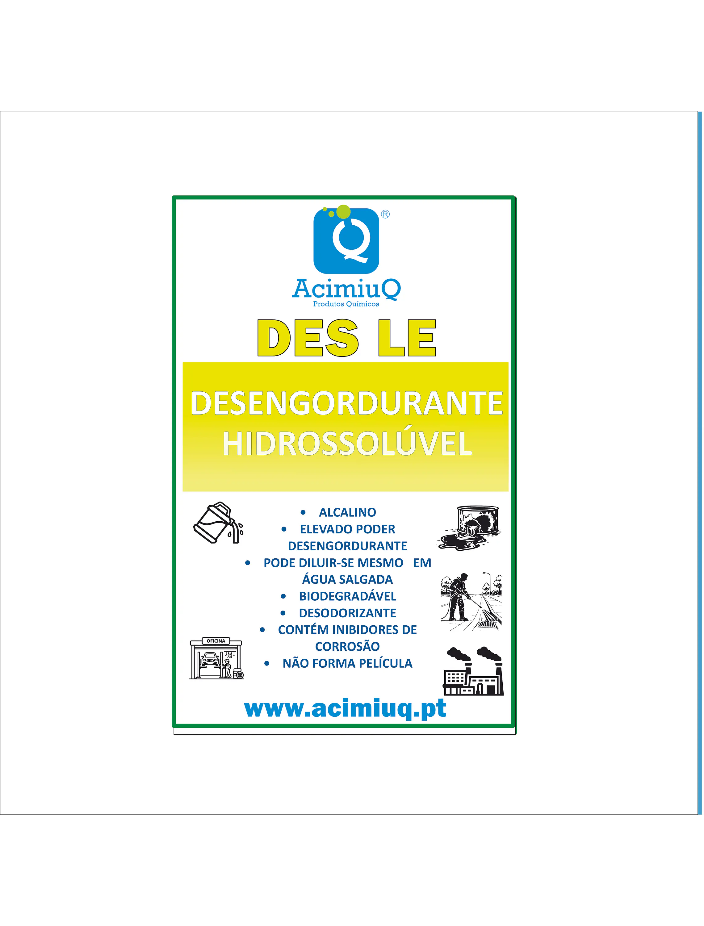 DES LE - Desengordurante hidrossolúvel   1