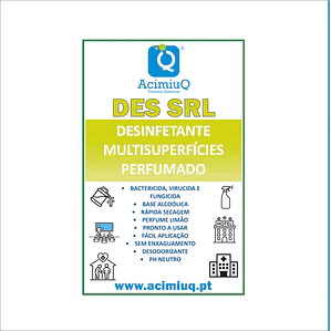 DES SRL - Desinfetante superfícies perfumado
