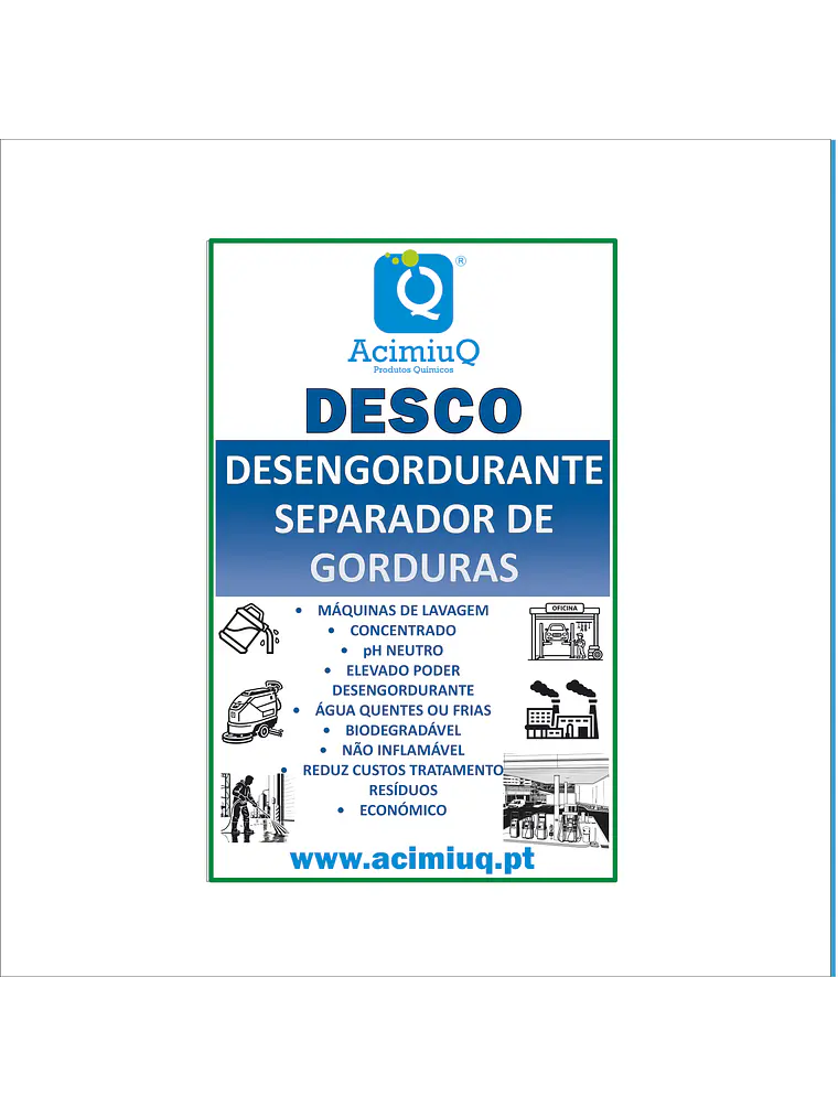 DESCO - Desengordurante ação separação de gorduras  1