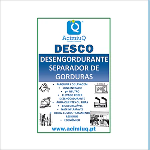 DESCO - Desengordurante ação separação de gorduras 