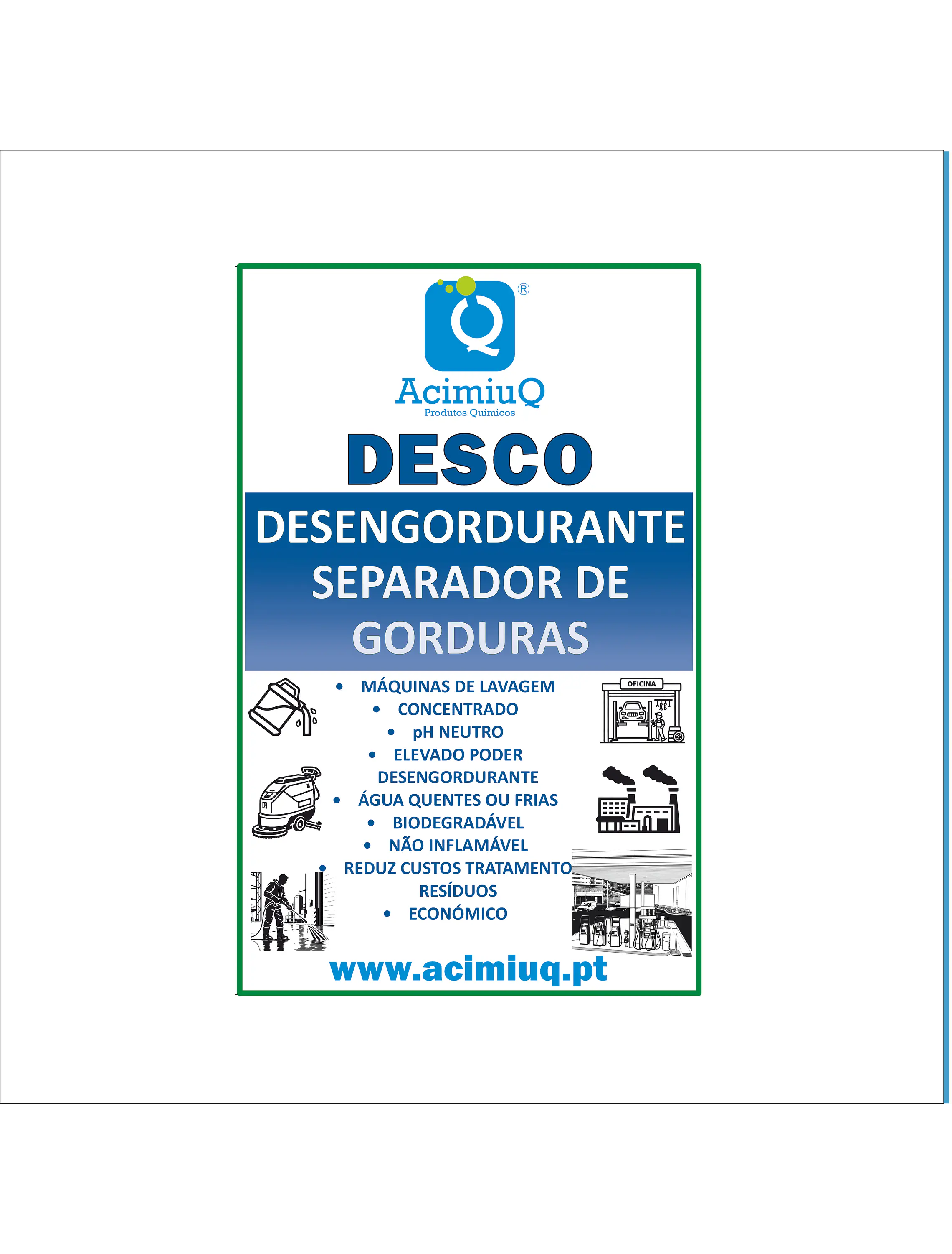 DESCO - Desengordurante ação separação de gorduras 1