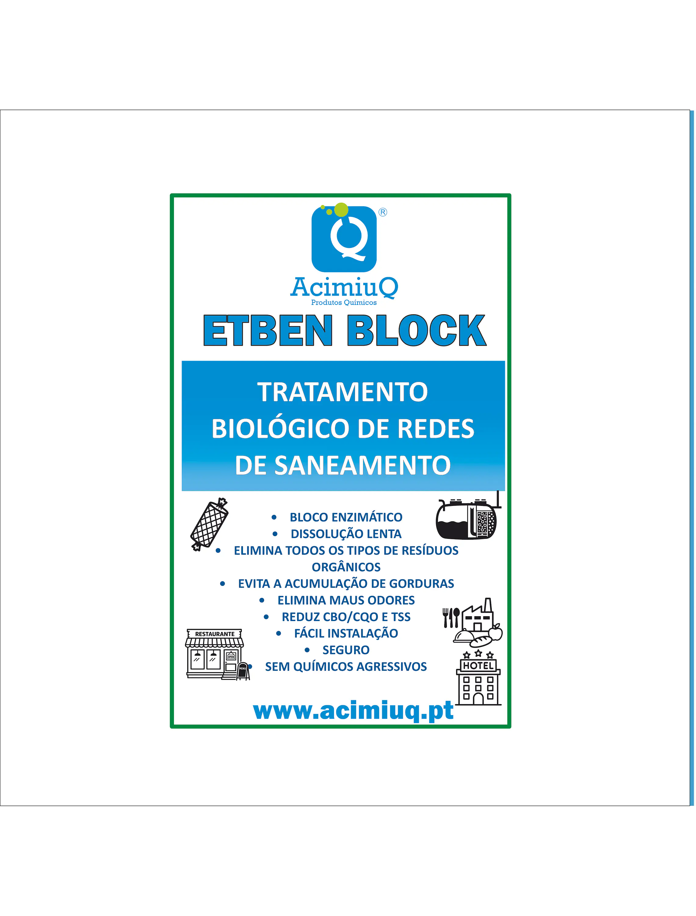 ETBEN BLOCK - Tratamento biológico redes de saneamento  1