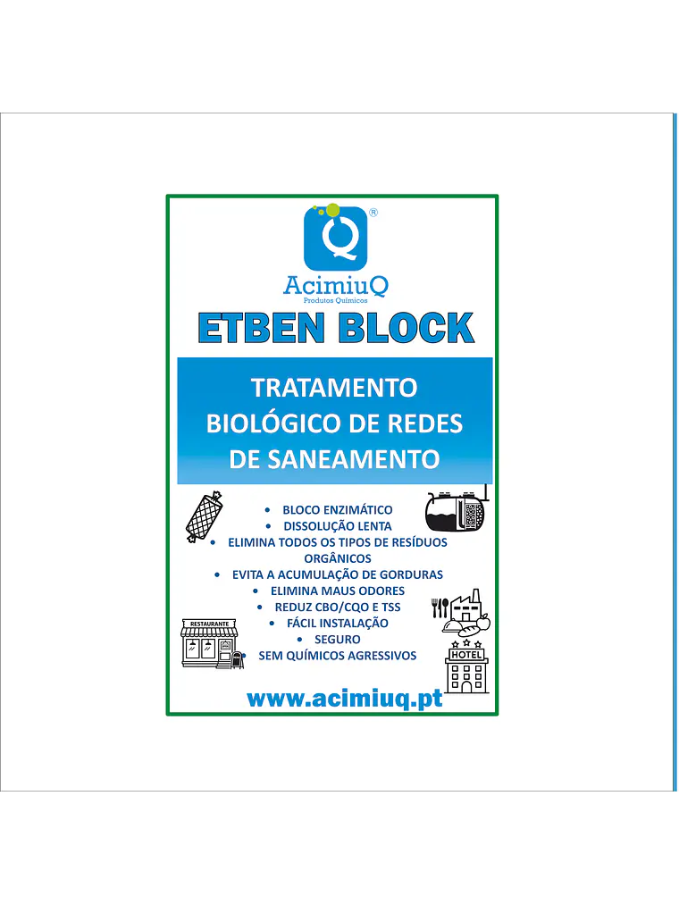 ETBEN BLOCK - Tratamento biológico redes de saneamento  1