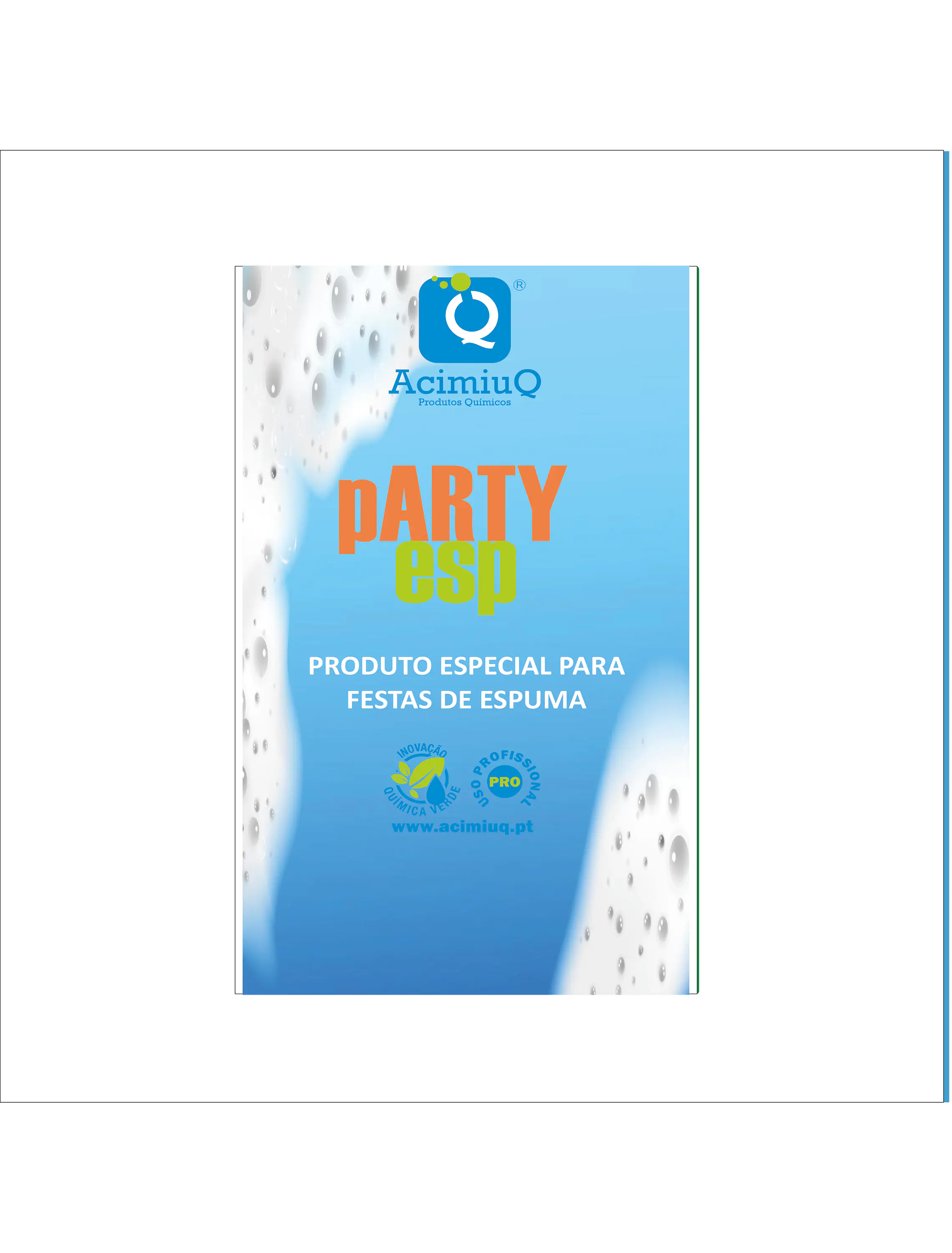 PARTY ESP - Produto especial para festas de espuma  1