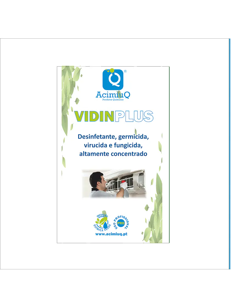 VIDIN PLUS - Desinfetante altamente concentrado   1