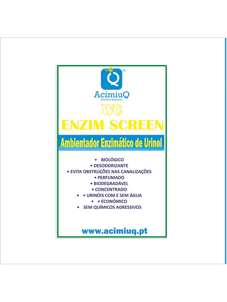 WC ENZIM SCREEN - Ambientador enzimático urinóis 1