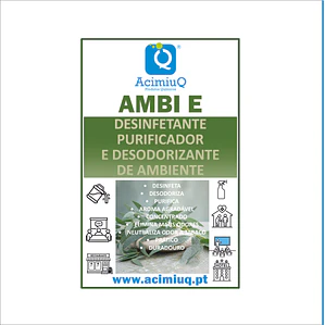 AMBI E - Desinfetante purificador e desodorizante de ambiente 