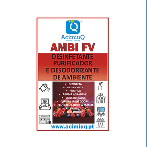 AMBI FV - Desinfetante purificador e desodorizante de ambiente