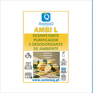 AMBI L - Desinfetante purificador e desodorizante de ambiente 