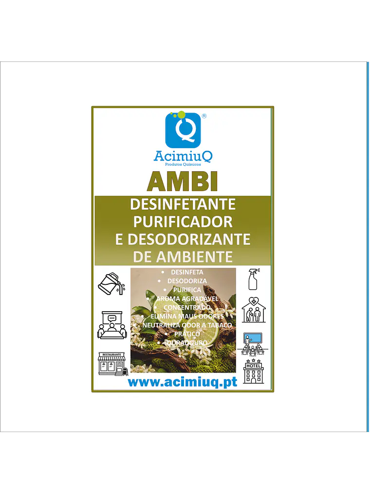 AMBI - Desinfetante purificador e desodorizante de ambiente     1