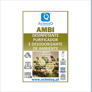 AMBI - Desinfetante purificador e desodorizante de ambiente    