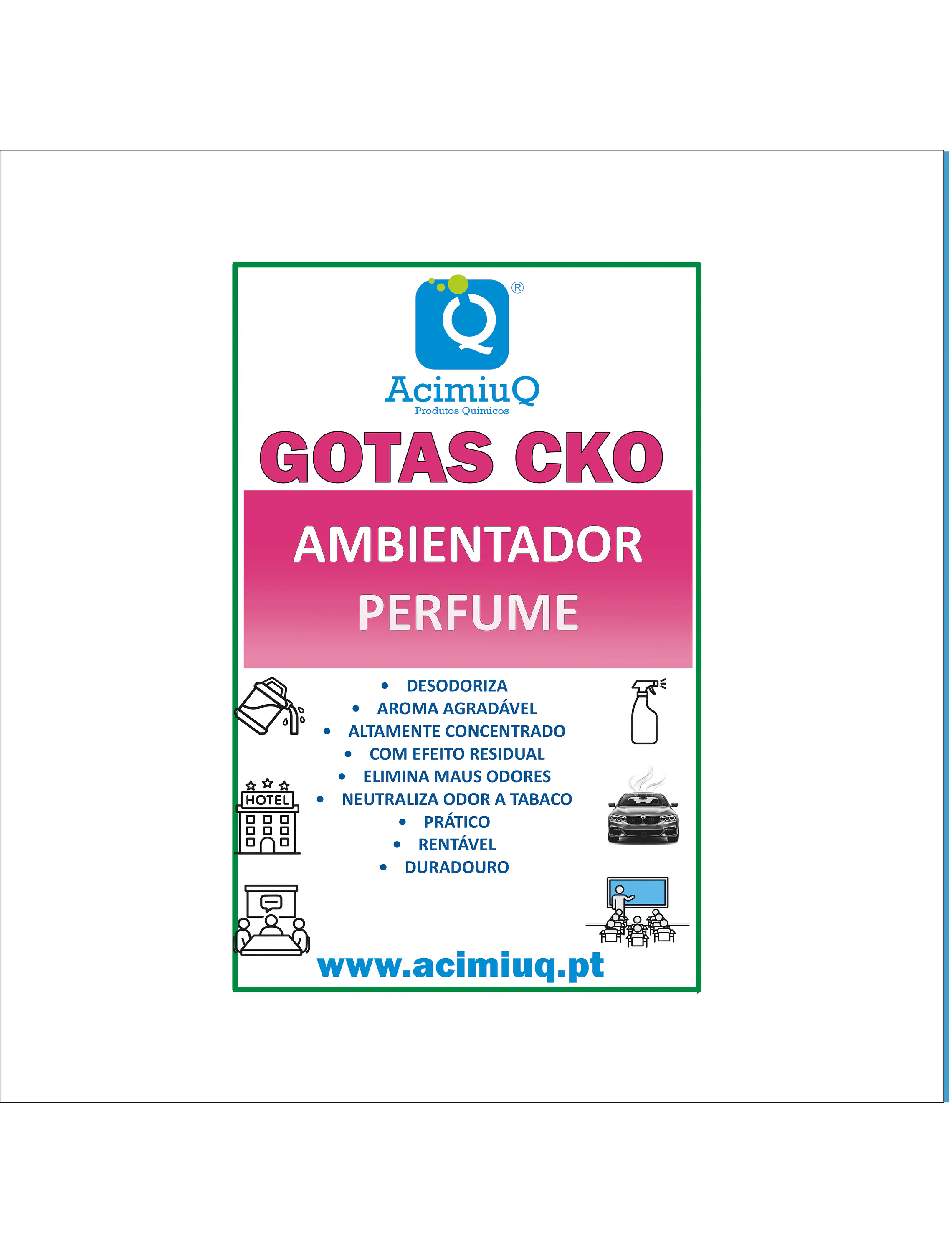 GOTAS CKO - Ambientador perfume  1