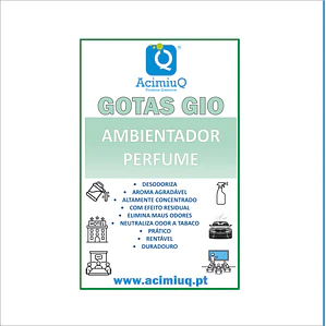 GOTAS GIO - Ambientador perfume  