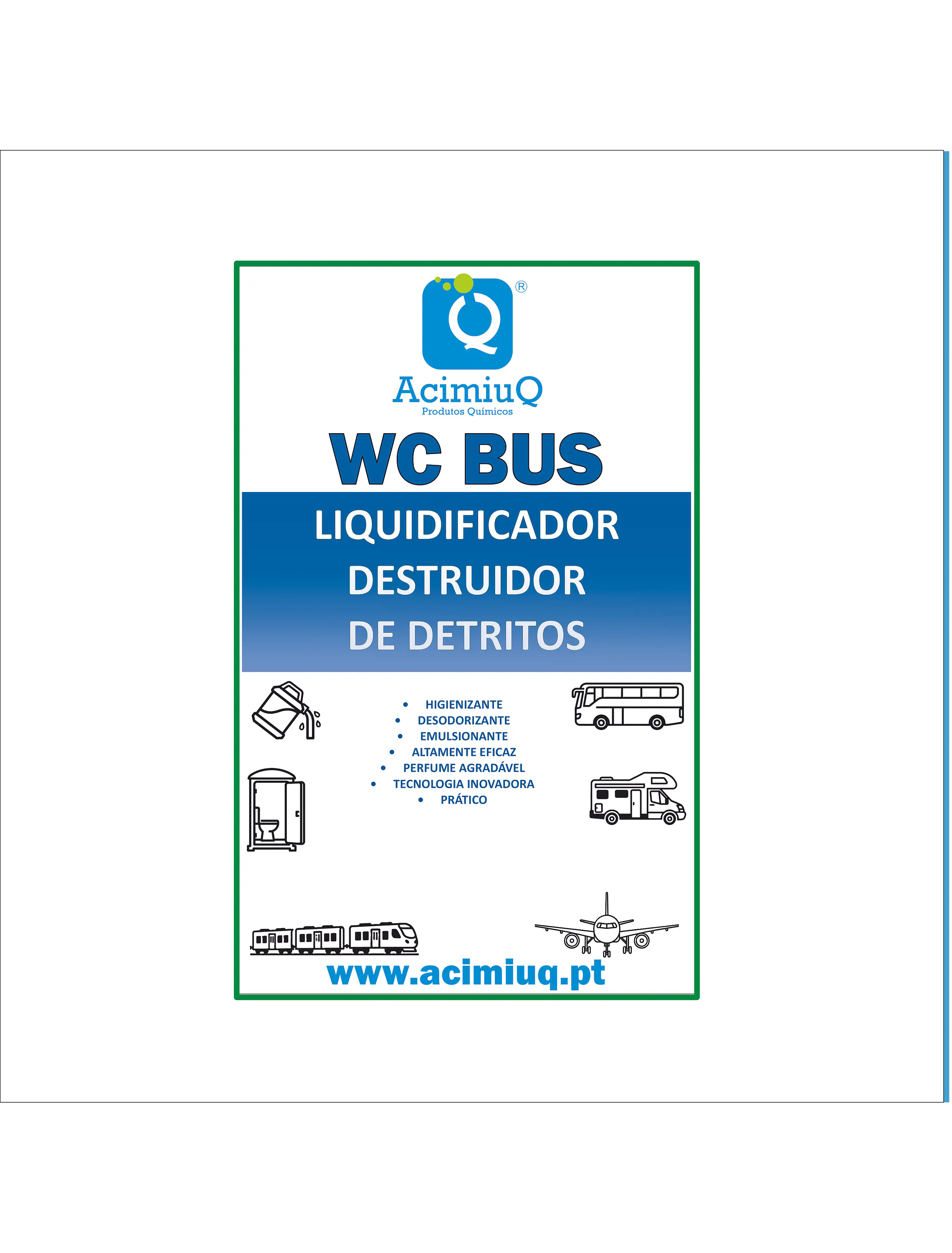 WC BUS - Liquidificador destruidor de detritos 1